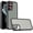 Black, variant on For Samsung S23 Case Rubberized Thick Acrylic Hybrid Phone Cover w/ Metal Button