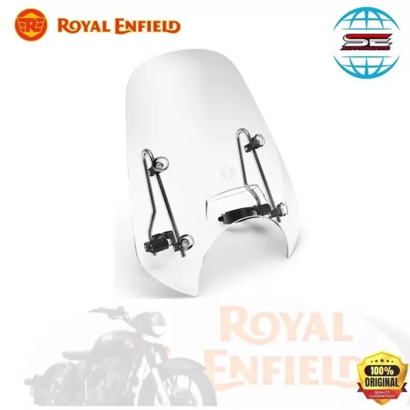 Genuine Black Touring Screen for Royal Enfield Meteor