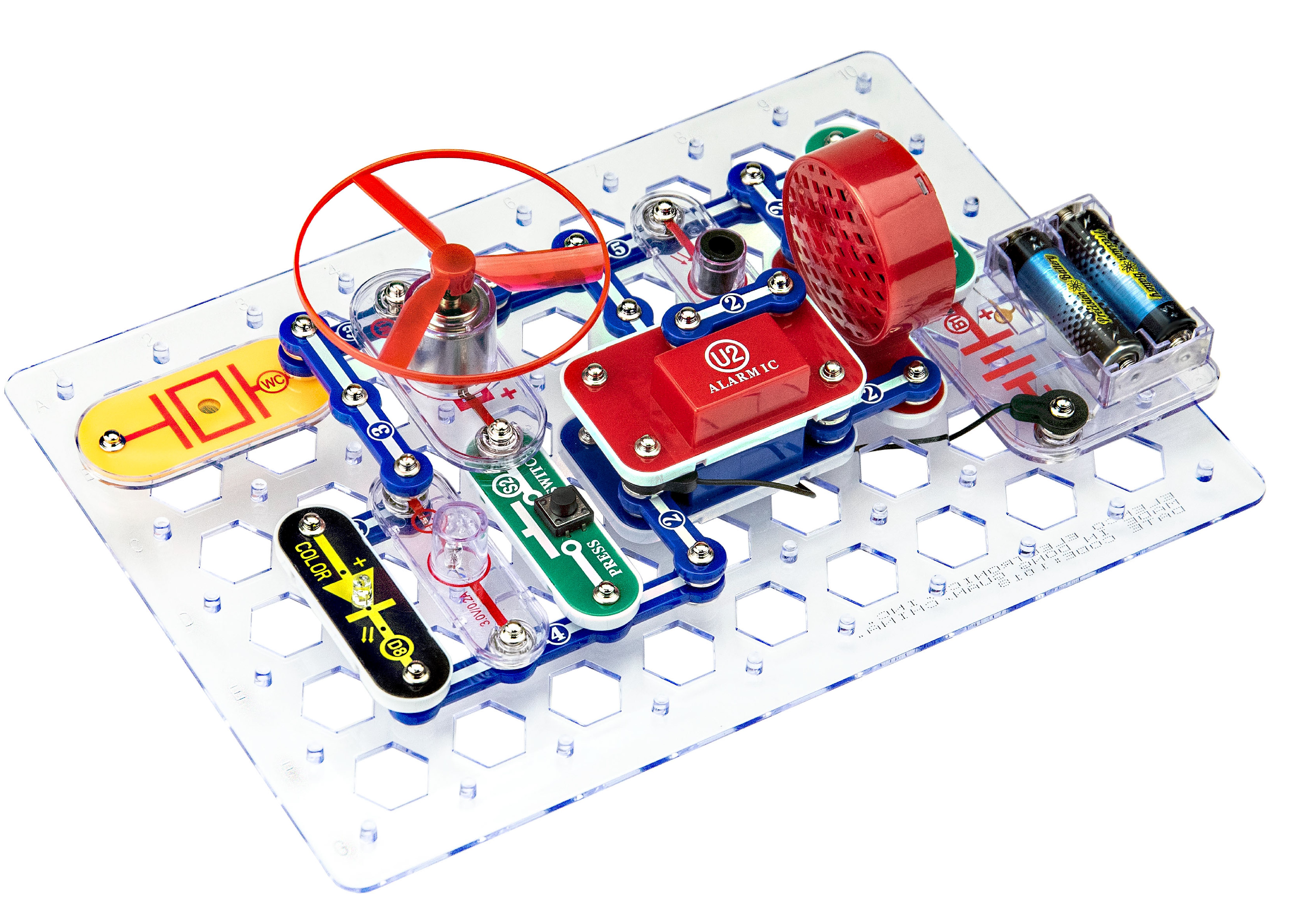 Snap Circuits® Jr. SC100 | Electronics Exploration Kit | Over 100 Projects | STEM Educational Toy for Kids 8+ - image 3 of 10