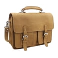 thumbnail image 1 of Vagarant Traveler 17" MacBook Pro - 18" Leather Briefcase LB01.NB, 1 of 3