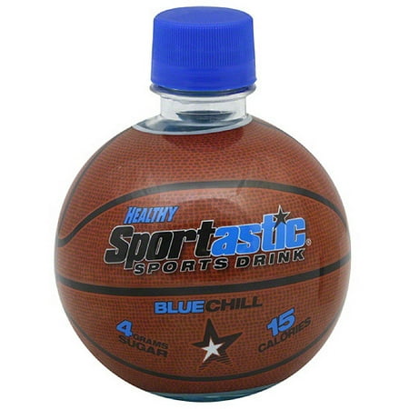 Sportastic Healthy Blue Chill Sports Drink, 12 fl oz, (Pack of 12)