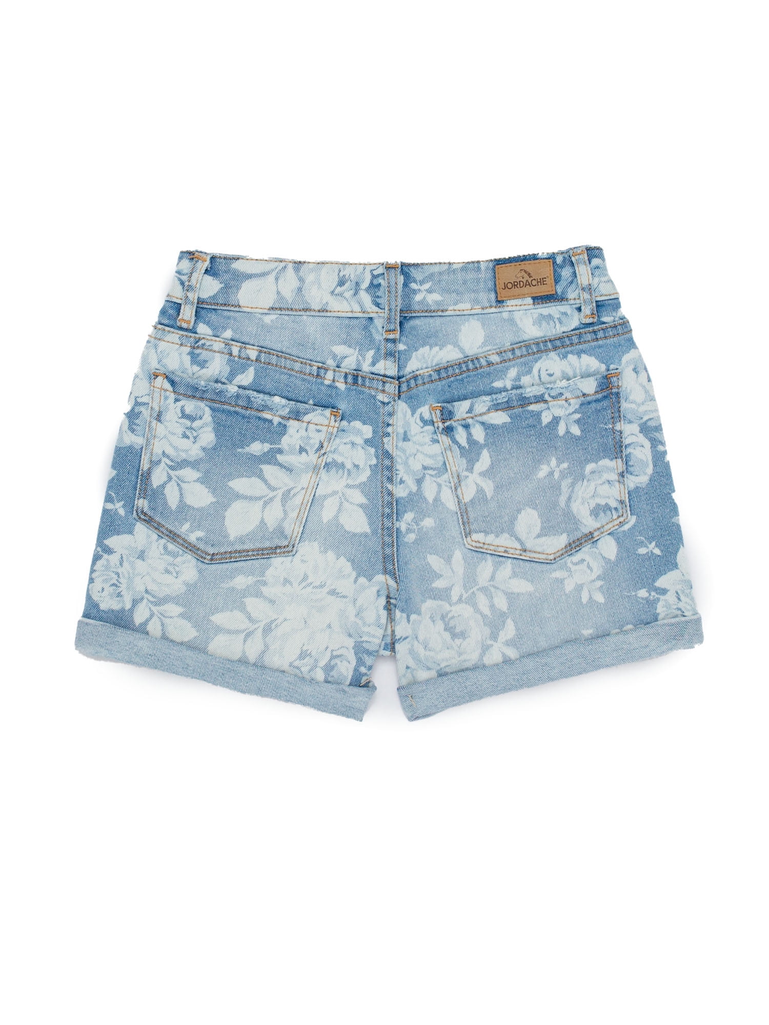Jordache Girls High Rise Mom Short, Sizes 5-18