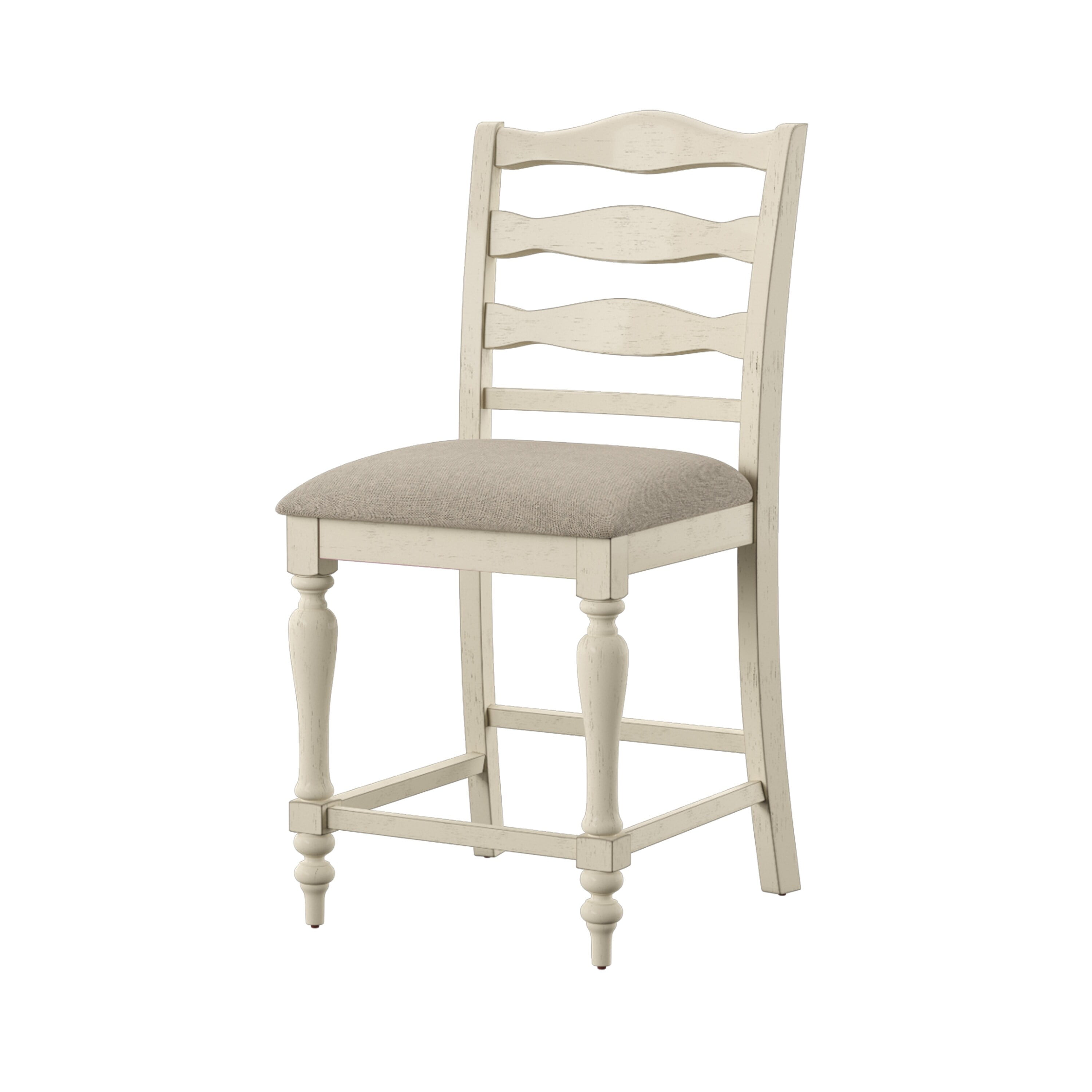 Furniture of America Ames Farmhouse Counter Height Chairs (Set of 2