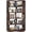 Black Walnut, variant on Corner Book Shelf - 4 Tier Corner Bookshelf Etagere Bookcase with Baffle, Freestanding L Shaped Display Shelf Stand for Home Office, Living Room, Bedroom, Kitchen, White