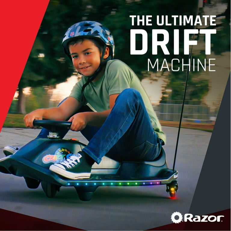 らいらいShop Crazy Cart Shift Lightshow by Razor - 12V Electric Drifting Go