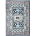 thumbnail image 2 of Safavieh Kazak Caymen Geometric Area Rug, Blue/Creme, 5'3" x 7'6", 2 of 11