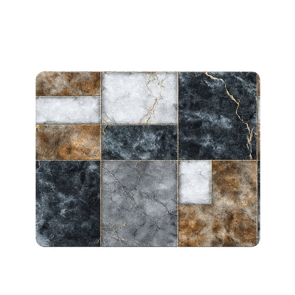 One soft, absorbent diatomaceous earth floor mat with a marble pattern. Machine washable. Suitable for kitchens, hallways, bedroom entrances, bathrooms, living room entrances, etc.