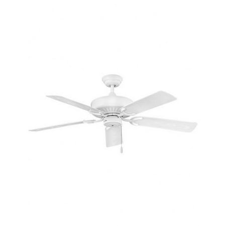 

52 inch 5 Blade Ceiling Fan-Chalk White Finish Bailey Street Home 81-Bel-4362386