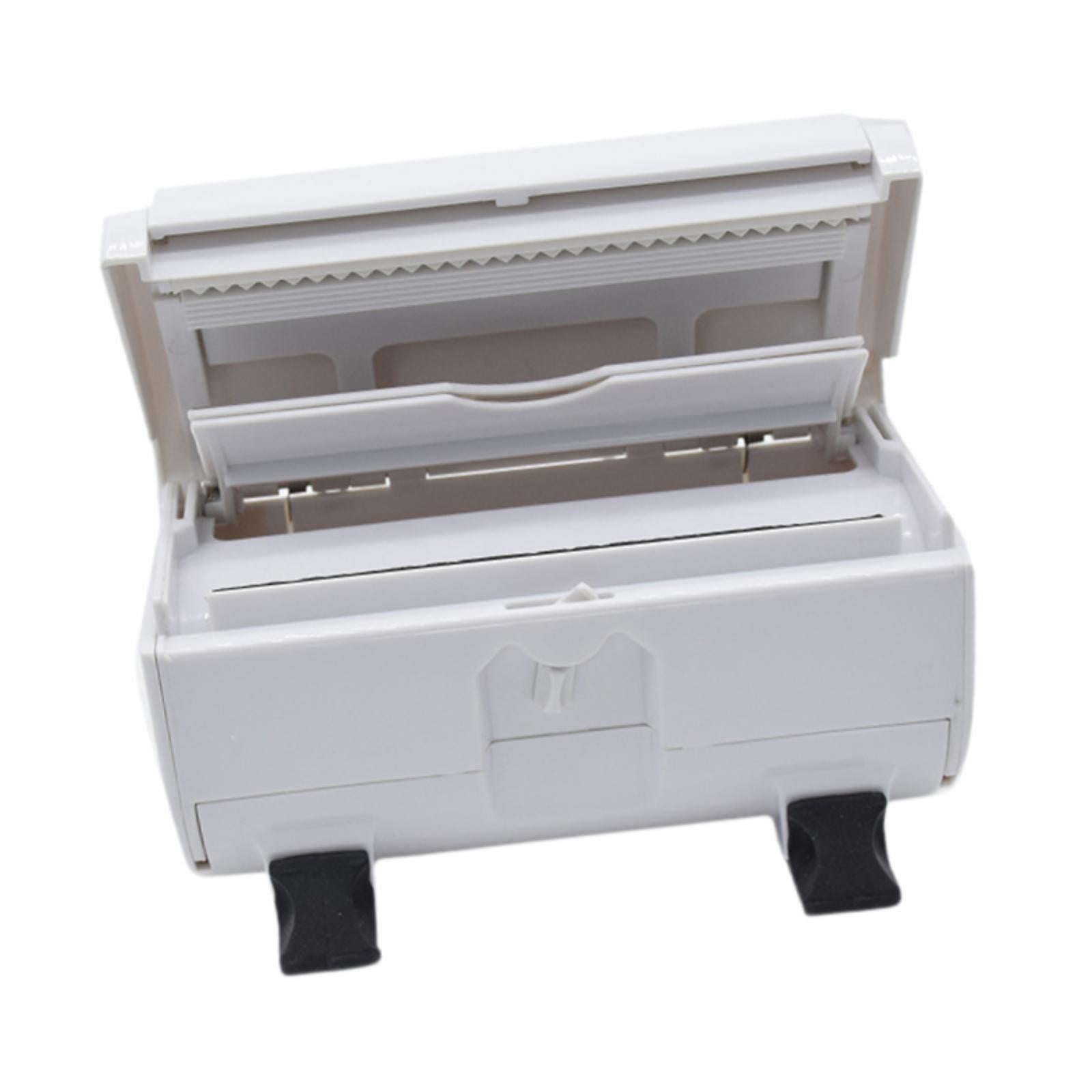 TISHITA Highlighting Foil Dispenser Cutter 17x10x10cm for Hair Coloring Lightweight High Temperature Resistant Cutting Tool Versatile White