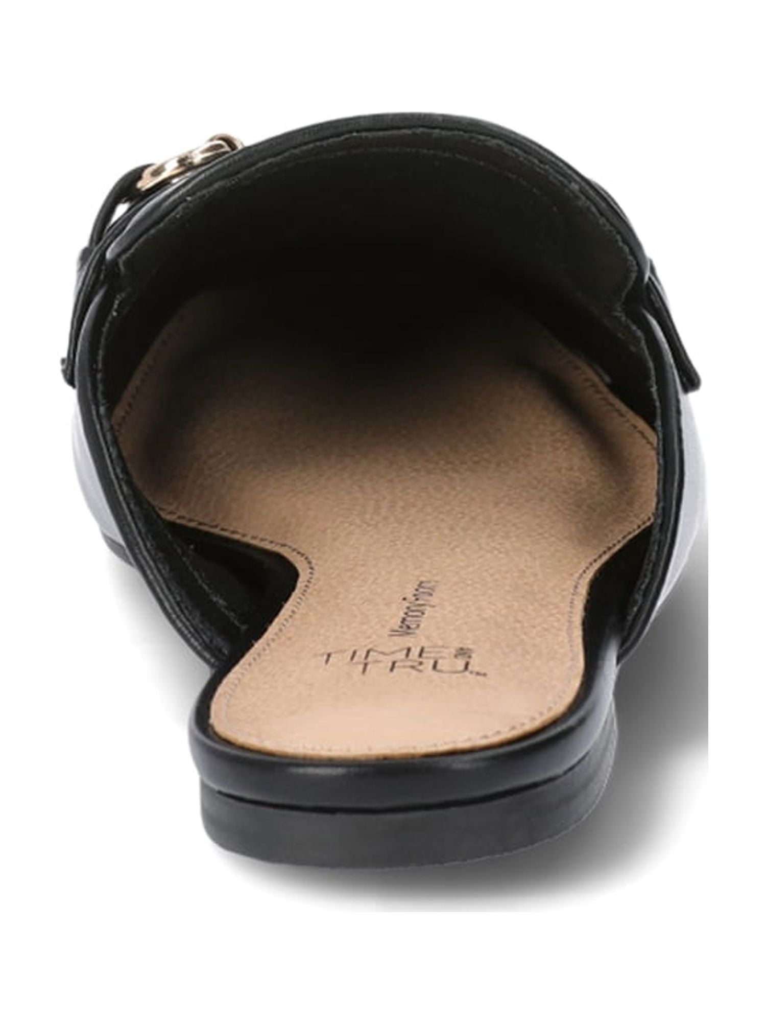Time and Tru Women's Horsebit Slip-on Mules