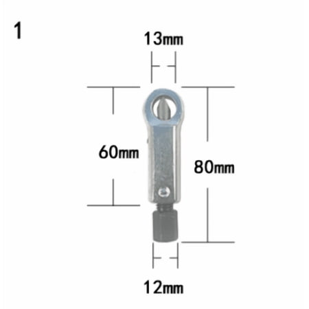 ZZkhGO Manual Pressure Nut Splitter Tool Rusted Nut Remover Extractor Heavy-Duty Breaker for Mechanical Repair DIY