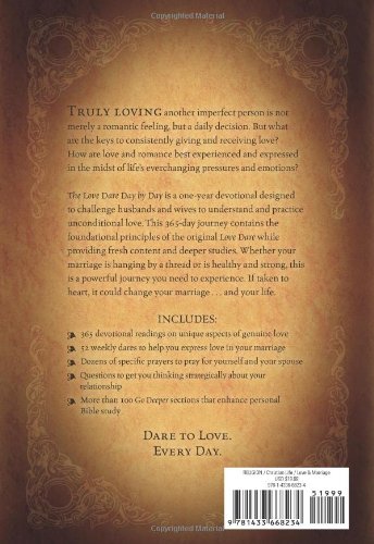 The Love Dare Day by Day : A Year of Devotions for Couples (Hardcover) - image 3 of 3