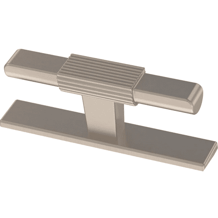 Liberty P44992W-SN 3 5/32" Fluted Bar Knobble Cabinet Drawer Knob Satin Nickel