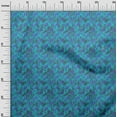 thumbnail image 2 of oneOone Cotton Poplin Twill Turquoise Green Fabric Batik Sewing Material Print Fabric By The Yard 56 Inch Wide - 6M, 2 of 4