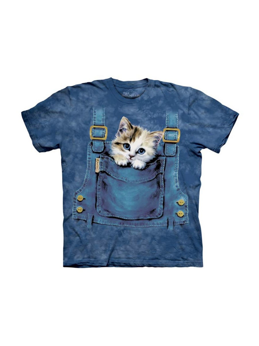 kitten pocket shirt