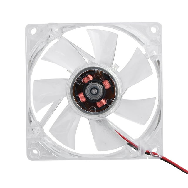 Luz LED de 80mm, 12V, 4 pines, ventilador de refrigeración silencioso para caja de PC, refrigerador de computadora colorido