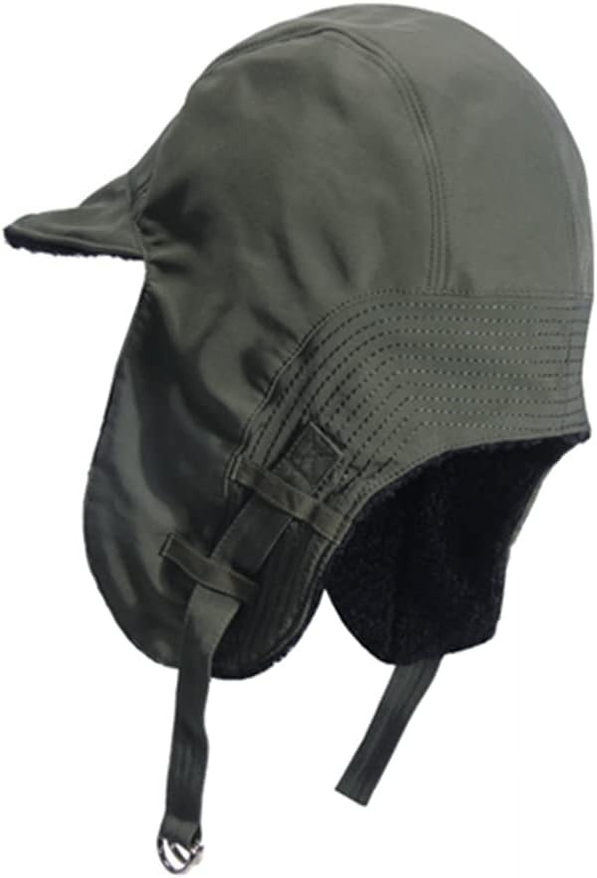 Zhengup Waterproof Trapper Hat with Brim Men Women Ushanka Hats Fleece Winter Warm Trooper Ski Hat Visor Ear Flap Hat