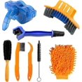 thumbnail image 1 of Bike Chain Cleaning Kit, 8 Packs Precision Bicycle Cleaning Brush Tool Bike Chain Scrubber, 1 of 4