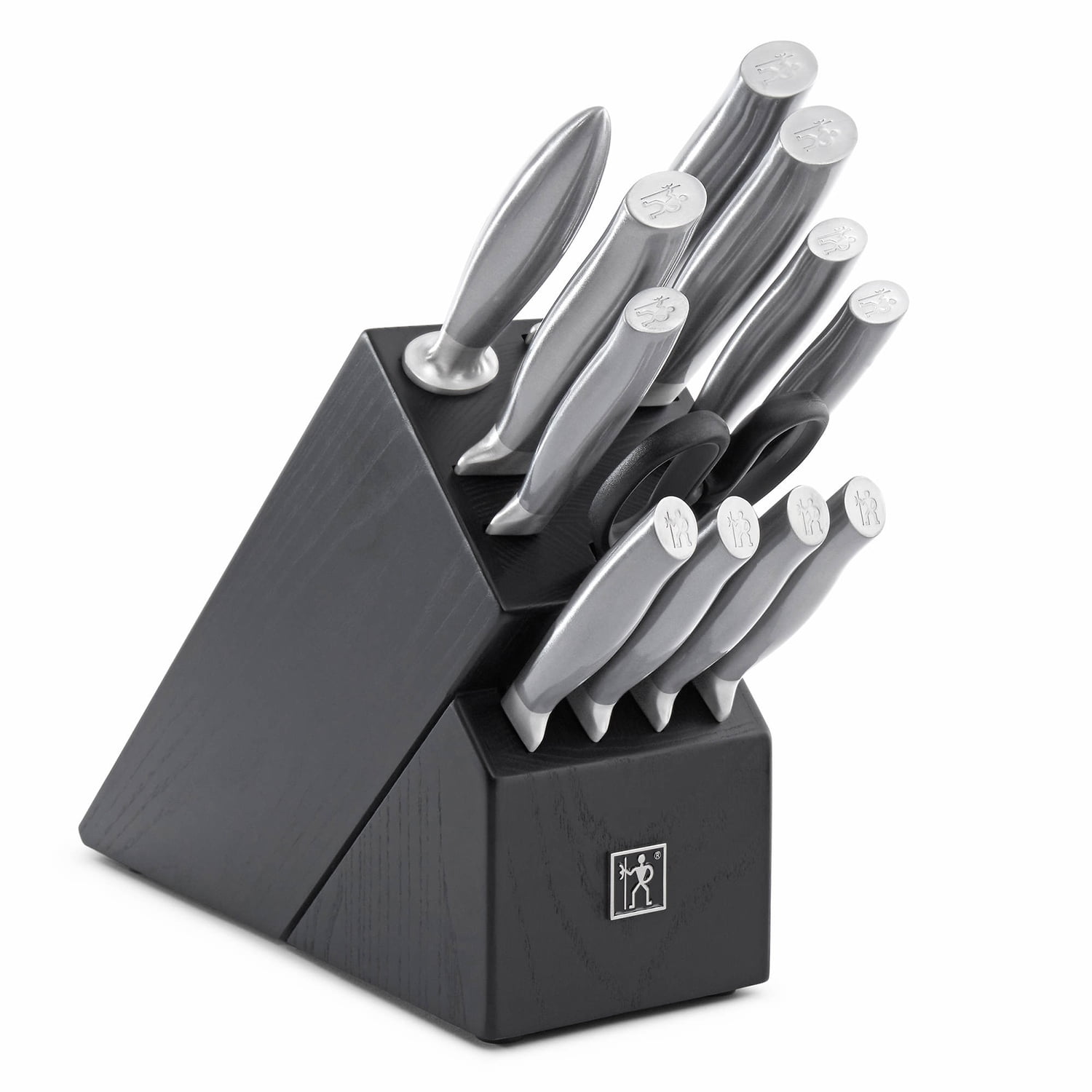 J.A. Henckels International Graphite 13 Piece Knife Block Set - Walmart.com - Walmart.com