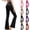 A Purple, variant on Crz Yoga Leggings Women's Solid Color Flare High Waist And Hip Lifting Exercise Fitness Yoga Pants Khaki Xxl