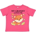 thumbnail image 3 of Inktastic My Granny Loves Me- Little Fox Boys or Girls Toddler T-Shirt, 3 of 5