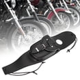 thumbnail image 2 of Panel de cubierta Universal para tanque de combustible de cuero PU negro para motocicleta con bolsa Jadeshay  A, 2 of 8