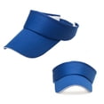 thumbnail image 3 of Viseras ajustables para el sol, sombrero deportivo para viajes y ejercicio (azul), 3 of 5