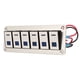 thumbnail image 3 of Panel de Interruptor de Balancín, Panel de Interruptor de Palanca de 5 Pin de Aleació de Aluminio para Bote para Automóvil para UTV, 3 of 7