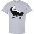 thumbnail image 3 of Inktastic Animals Cute Skunk Fart Kitty T-Shirt, 3 of 5