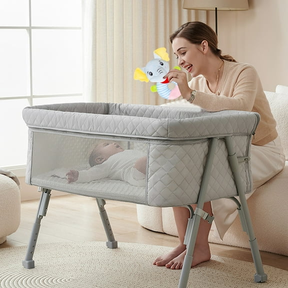 Baby Hand Rattle Circles - Educational Sensory Toy with Soothing Plush, Interactive Shaking Toy for Newborns, Cute Developmental Toy for Sleep, Gift Set for Infant Boys and Girls