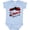 AE-Light Blue, variant on My Nana Loves Me with Cute Ladybugs Boys or Girls Baby Bodysuit