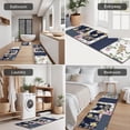 thumbnail image 5 of Pioneer Flower Floral Print Pattern Kitchen Rugs Sets Of 3,Kitchen Runner Rugs Non Skid Washable,Decorative Kitchen Floor Mats for Kitchen,Sink,Laundry,17"x30"+ 17"x47" + 17"x59", 5 of 6