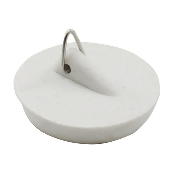 Universal Bathtub Drain Stopper Non-Slip Rubber Sink Plug for Bathroom, Kitchen & Utility Tubs, Fits 1.18-1.85in Drains