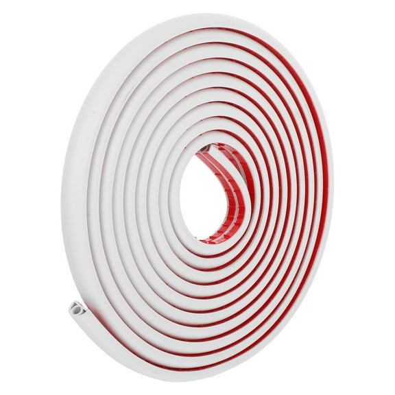 SOPOTUTU Self Adhesive White Cable Floor Cover for Wire and Extension Cord Management, and Easy to Install