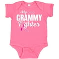 thumbnail image 3 of Inktastic Breast Cancer Awareness My Grammy is a Fighter Boys or Girls Baby Bodysuit, 3 of 5