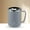 Gray, variant on Stainless Steel Vacuum Insulated Coffee Mug with Handle and Lid,16oz,Double Wall Vacuum Travel Mug,Tumbler Cup with Sliding Lid