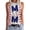 6, variant on ZPAQI Baseball Mom Tank Top for Women Workout Summer Sleeveless O-Neck T-Shirt Vest