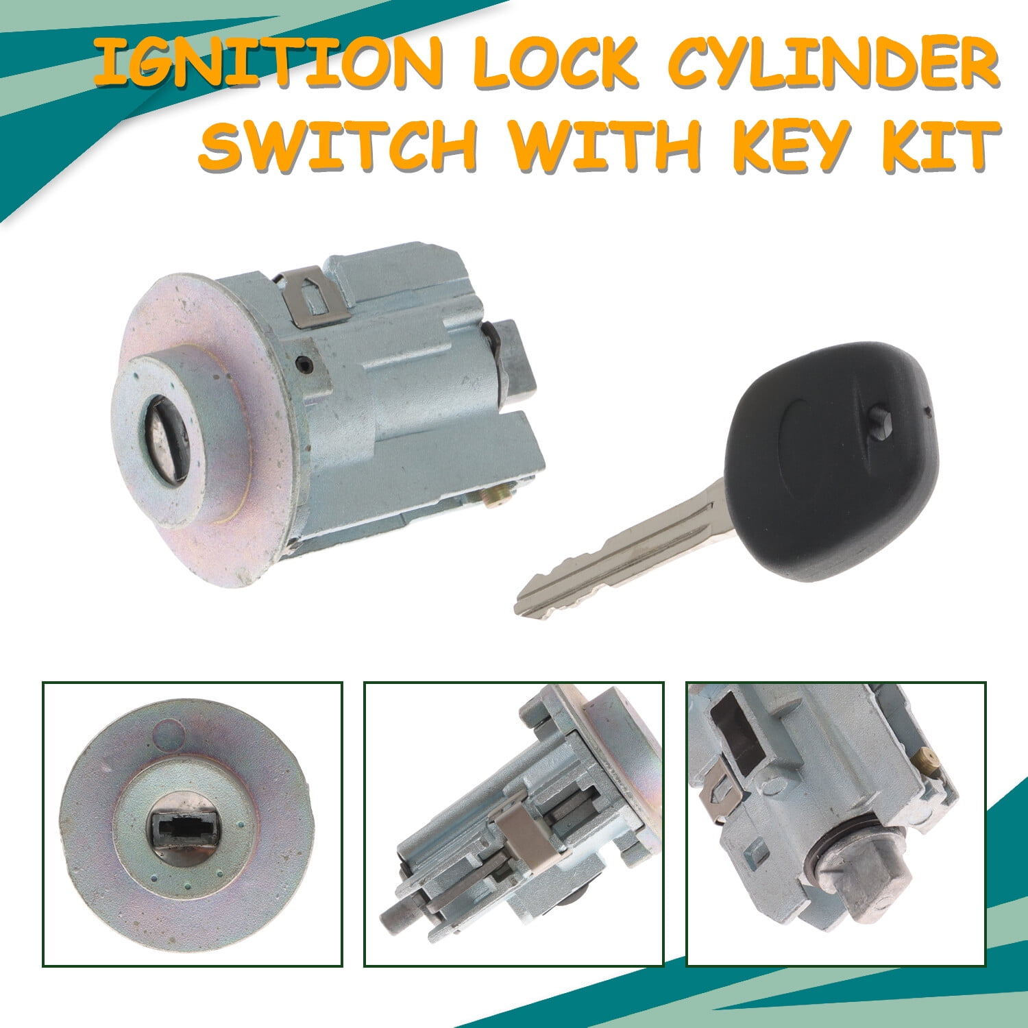 Ignition Power Switch with Key Fit for 07-10 Toyota Camry 2.5L 3.5L 2.4L