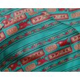 thumbnail image 4 of oneOone Silk Tabby Fabric Ethnic Block Print Fabric By Yard 42 Inch Wide, 4 of 4