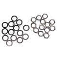 thumbnail image 4 of Guitar Jack Nut,Nut Washer Kit Instrument Guitar Nut Washer Kit Guitar Jack Washer Enhanced Durability, 4 of 8
