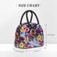 thumbnail image 2 of Balery Space Colorful Donut Bolsa de Almuerzo para Mujeres, Caja de Almuerzo, Bolsa de Almuerzo Pequeña Impermeable, Tote de Almuerzo Reutilizable con Gran Capacidad, 2 of 6