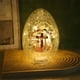 thumbnail image 4 of Bola de Cristal Agrietada con Luz Led Nocturna Luminosa, Adorno para Navidad, Regalo para El Hogar, Adorno de Escritorio, 4 of 6