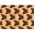 thumbnail image 1 of Ahgly Company Indoor Rectangle Patterned Yellow Orange Area Rugs, 2' x 4', 1 of 6