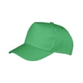 thumbnail image 1 of Result Headwear Boston 5 Panel Polycotton Baseball Cap, 1 of 2