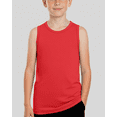 thumbnail image 3 of Real Essentials 5 Pack: Boys' Breeze Tech Tank Top - Sleeveless Athletic Shirt for Kids Youth Teens (Ages 6-18), 3 of 6