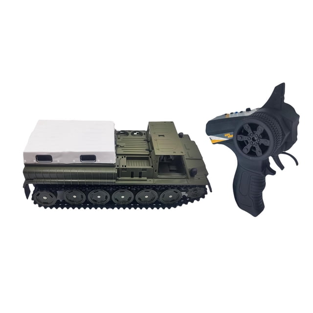 de control remoto, transporte de orugas de automóviles de juguete, orugas recargables, modelo de vehículo todoterreno avanzado, para vidrio de CUTICAT vehículo de control remoto