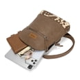 thumbnail image 5 of Wrangler Backpack Purse for Women Medium Ladies' Bookbag Travel Work Daypacks Bags, Cow-Coffee, 5 of 7
