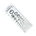 Eye Chart Standard Visual Testing Chart Children Vision Eye Chart for