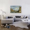 thumbnail image 2 of ARTCANVAS The Grand Canal from Campo di San Vio 1735 Canvas Art Print by Canaletto - Size: 40" x 26" (1.50" Deep), 2 of 9