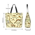 thumbnail image 5 of Yiaed Cartoon Dinosaurs Print Handbag for Women Tote Purse Shoulder Bag Large Fashion Hobo Purse Handbag Shopping Tote, 5 of 5